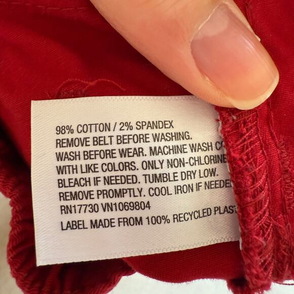 OshKosh B'Gosh Cat & Jack Plaid Flannel Pants Set In Red Blue 9 Months - Picture 10 of 10